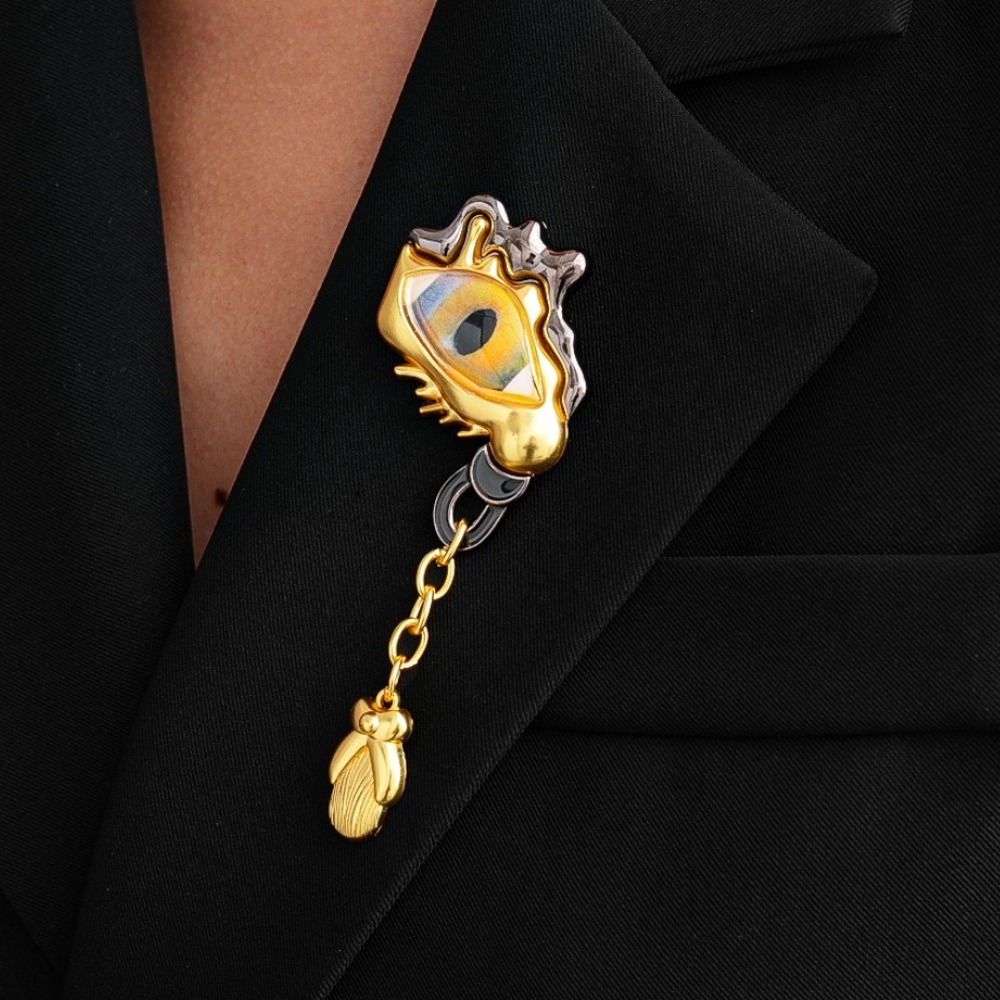 Women'S Accessories Jewelry - Luksusowe metalowe broszki w kształcie łezki