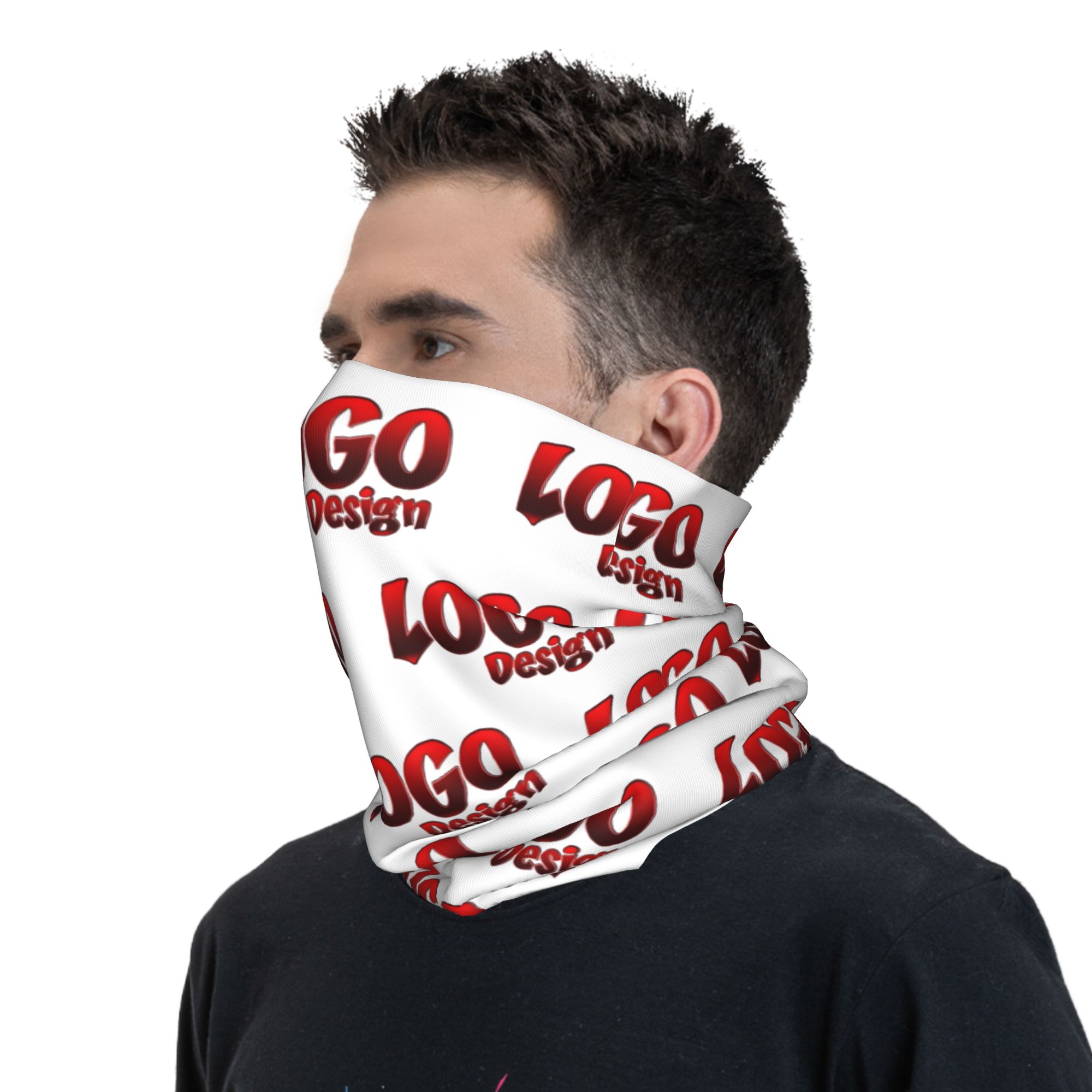 Women Accessories Logo Design - Personalizowana bandana/komin na szyję z własnym