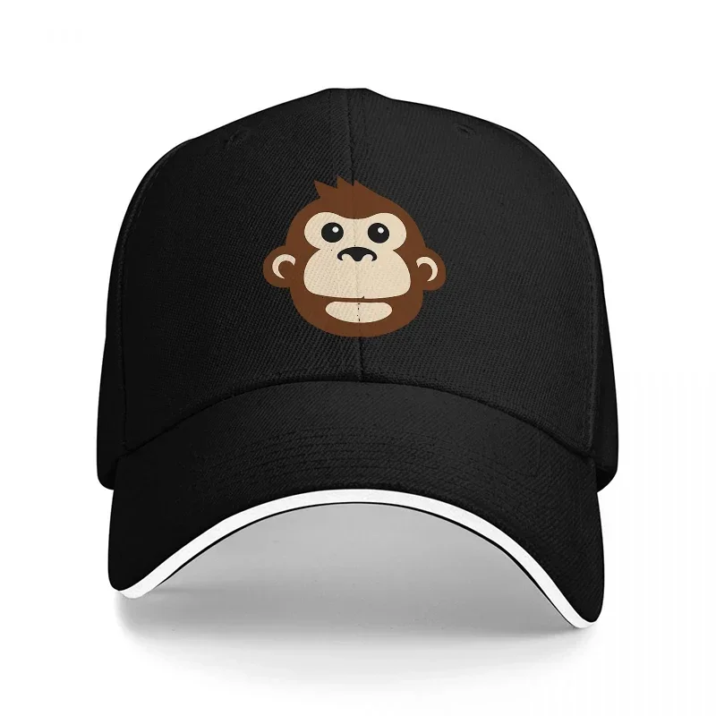 Women Accessories Logo Design - Nowa czapka baseballowa z logo małpy,