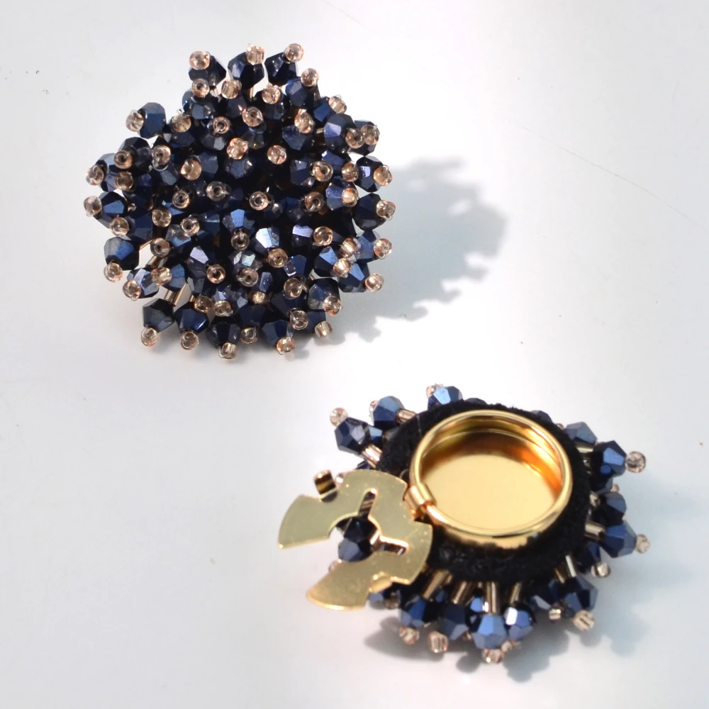 Women'S Accessories Jewelry - 2 SZT. Eleganckie nakładki na guziki,