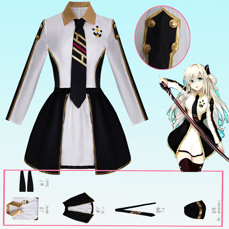 Women Accessories Set - Anime Damski Kostium Cosplay Strój Sky