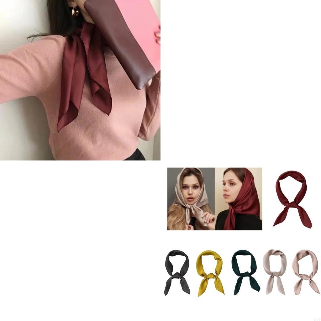 Women'S Accessories For Formal Wear - Szal z imitacji jedwabiu miękki i