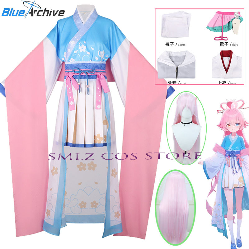Women Accessories Set - Kostium Cosplay Blue Archive Takanashi Hoshino