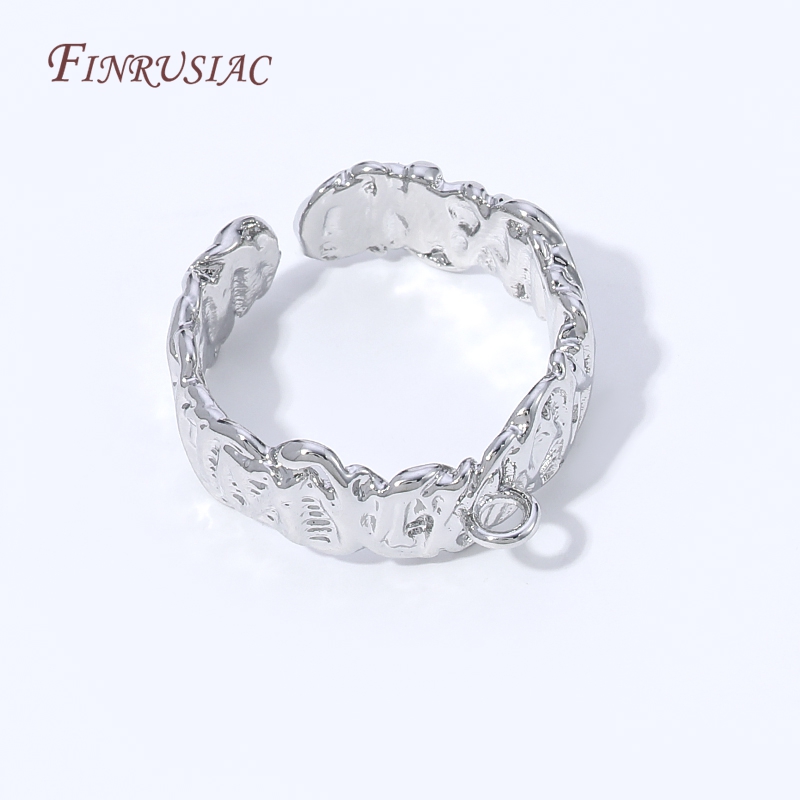 Pozłacana 18-karatowym złotem  – Ring Set Adjustable recenzja i cena