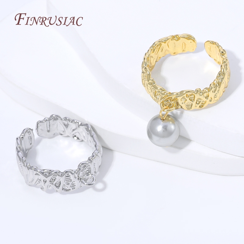 Pozłacana 18-karatowym złotem  – Ring Set Adjustable recenzja i cena