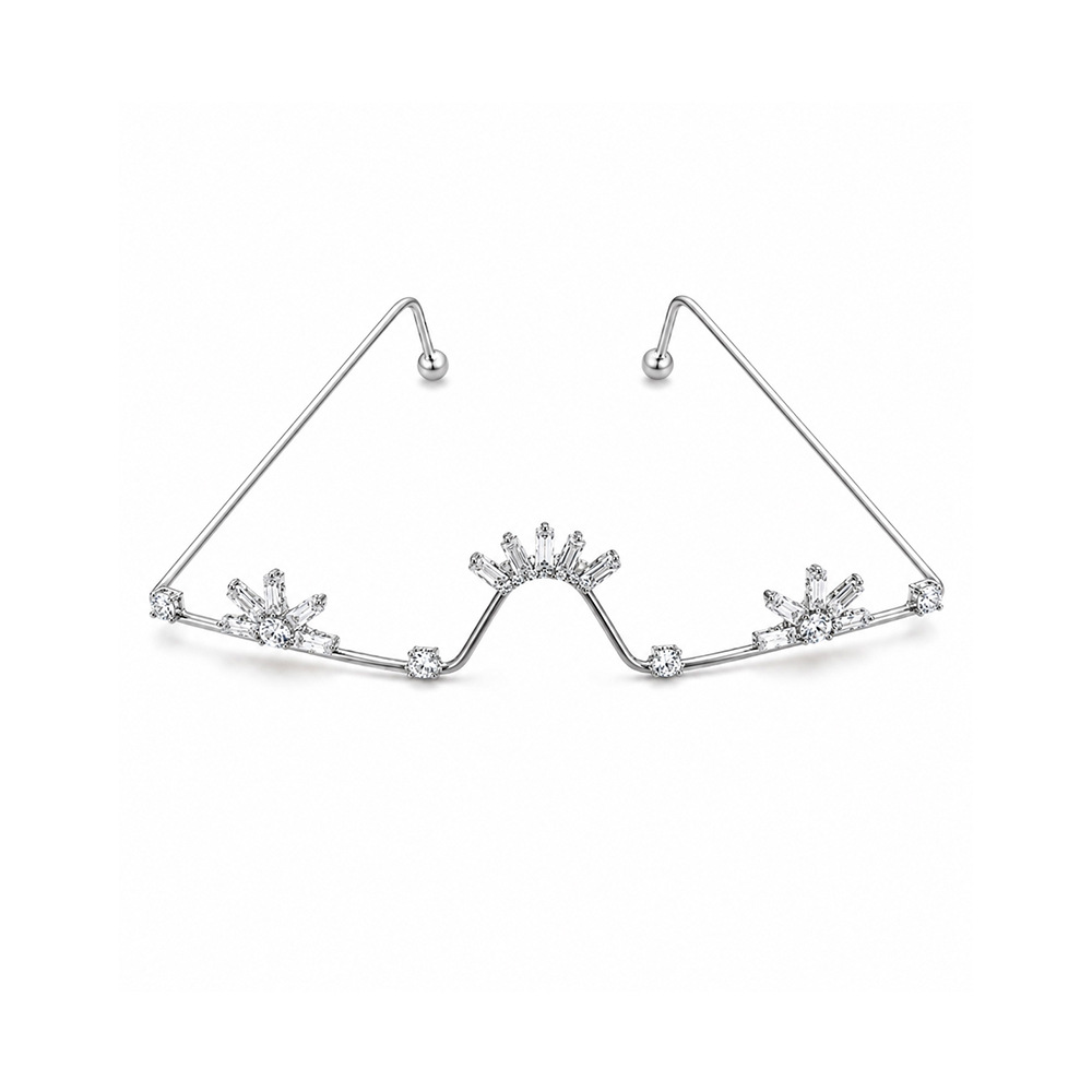 Nowe okulary bez oprawek z cyr – Women Accessories Chain recenzja i cena