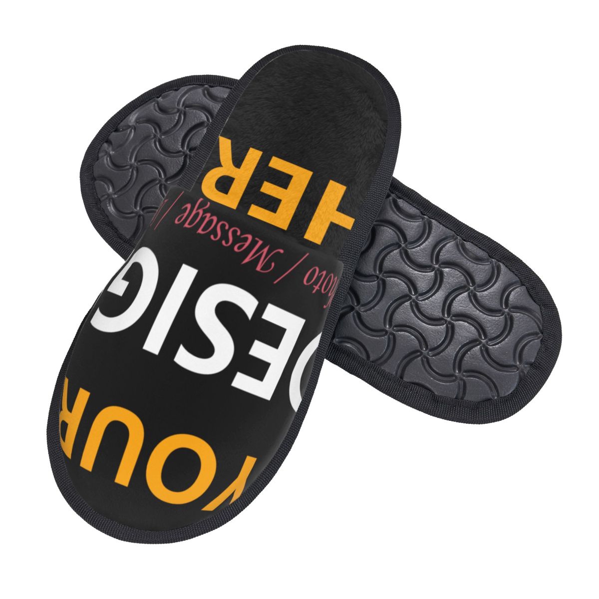 Damskie kapcie domowe z własny – Women Accessories Logo Design recenzja i cena