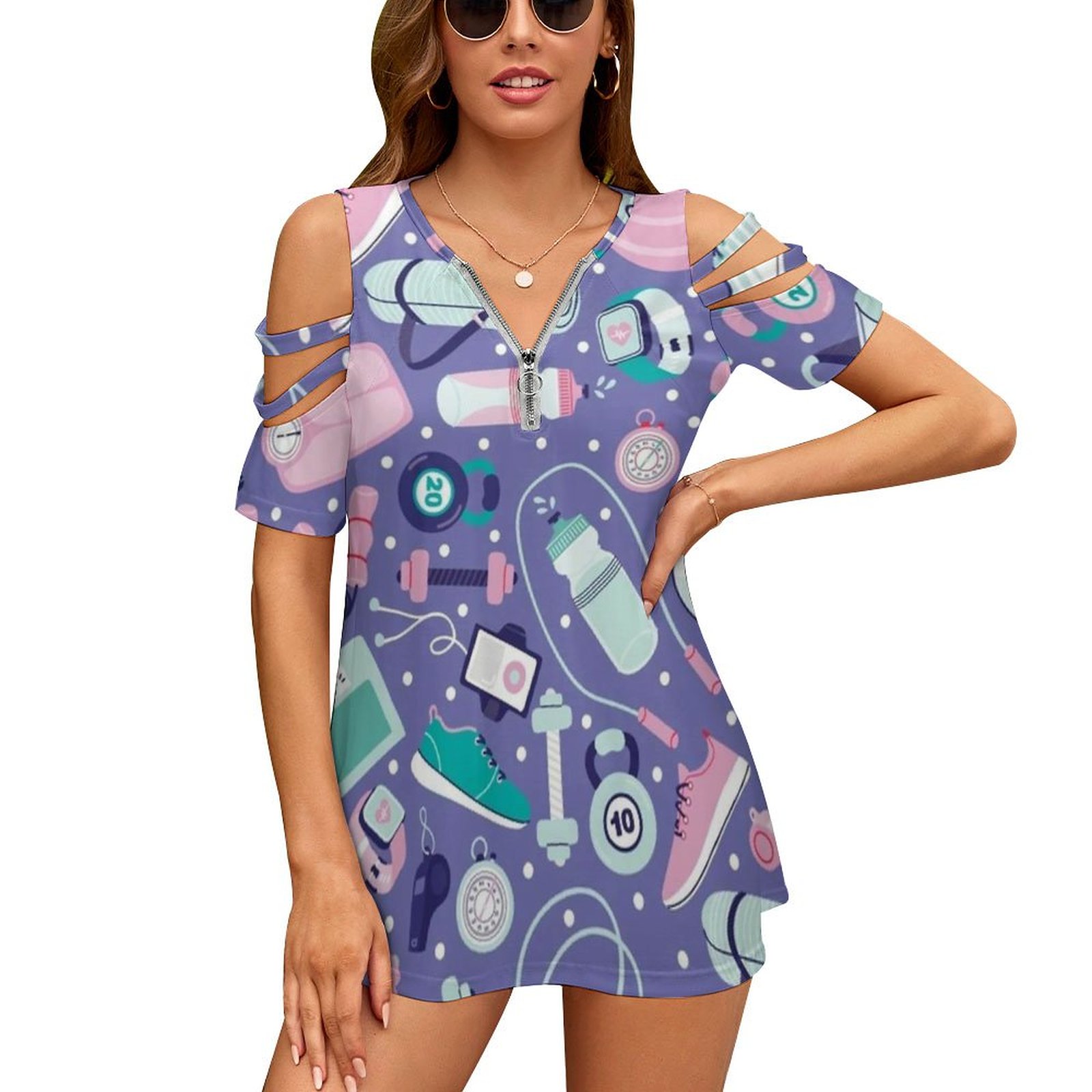 Get Fit T-Shirt Damski Nowa Mo – Women Accessories Vector recenzja i cena