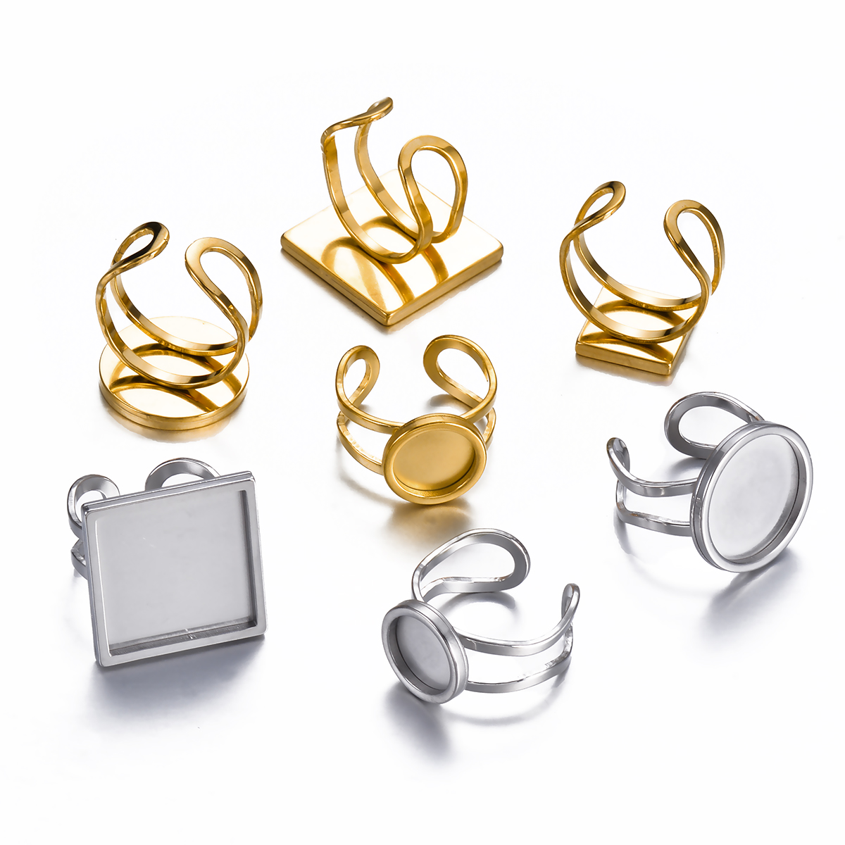 4 SZT. Regulowane pierścienie  – Ring Set Adjustable recenzja i cena