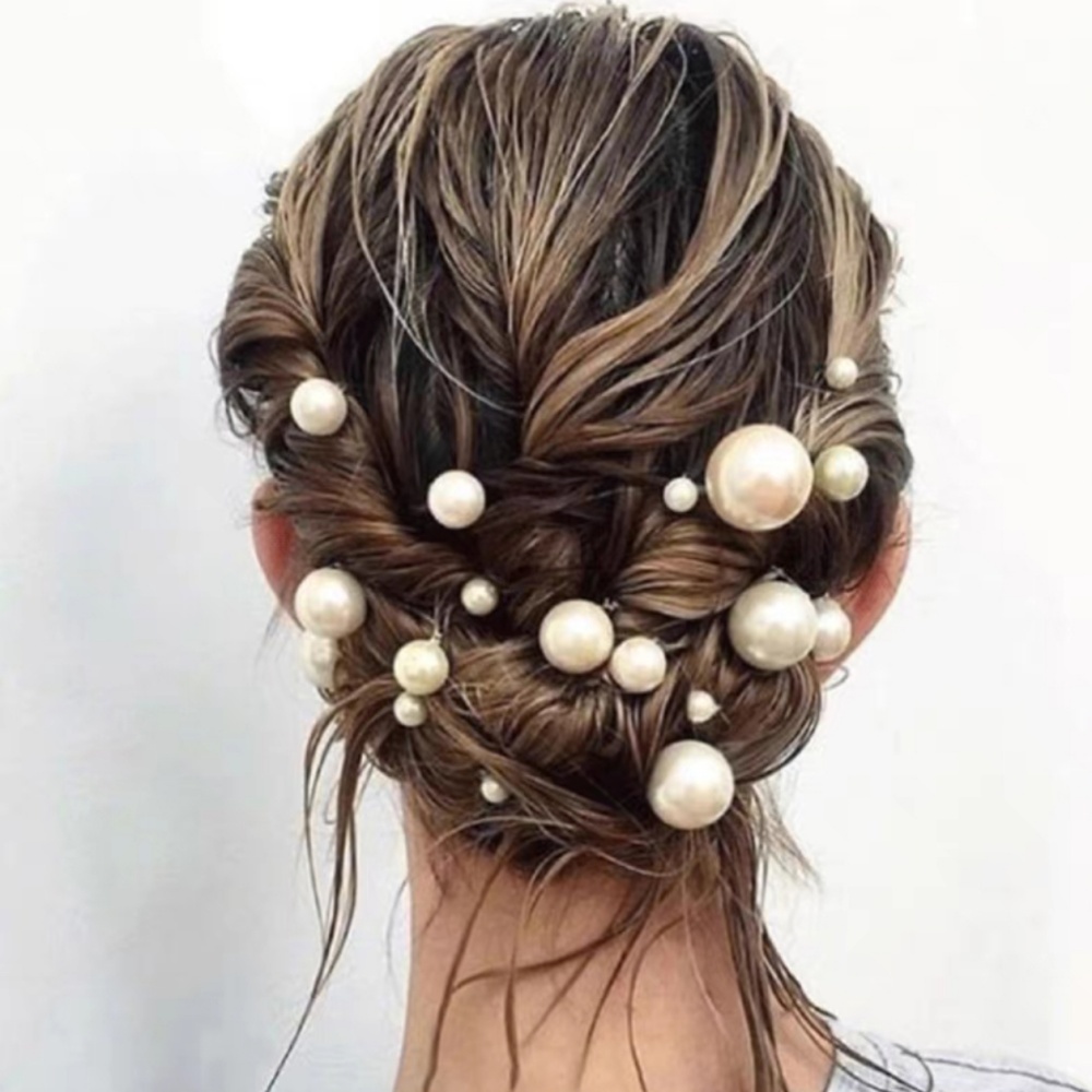 Zestaw spinek do włosów z perł – Women Accessories For Hand recenzja i cena