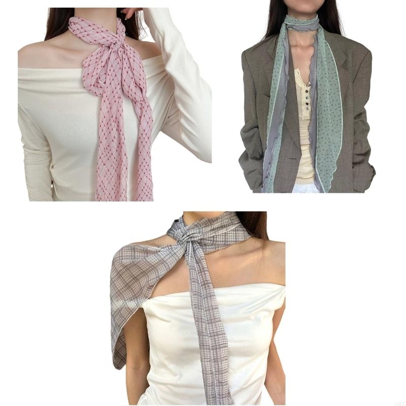 Długi szalik w kratkę dla kobi – Women'S Accessories Go Outdoors recenzja i cena