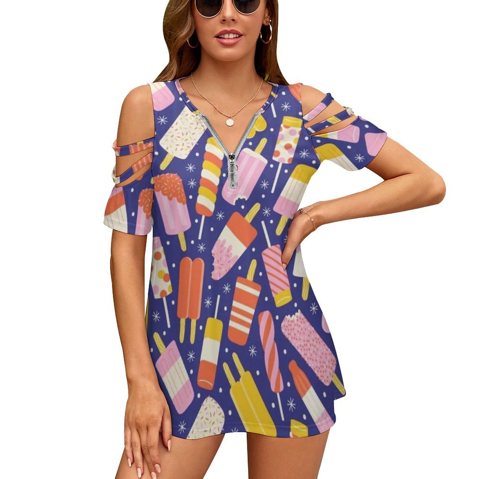 Popsicles New Fashion Zip Off  – Women Accessories Vector recenzja i cena