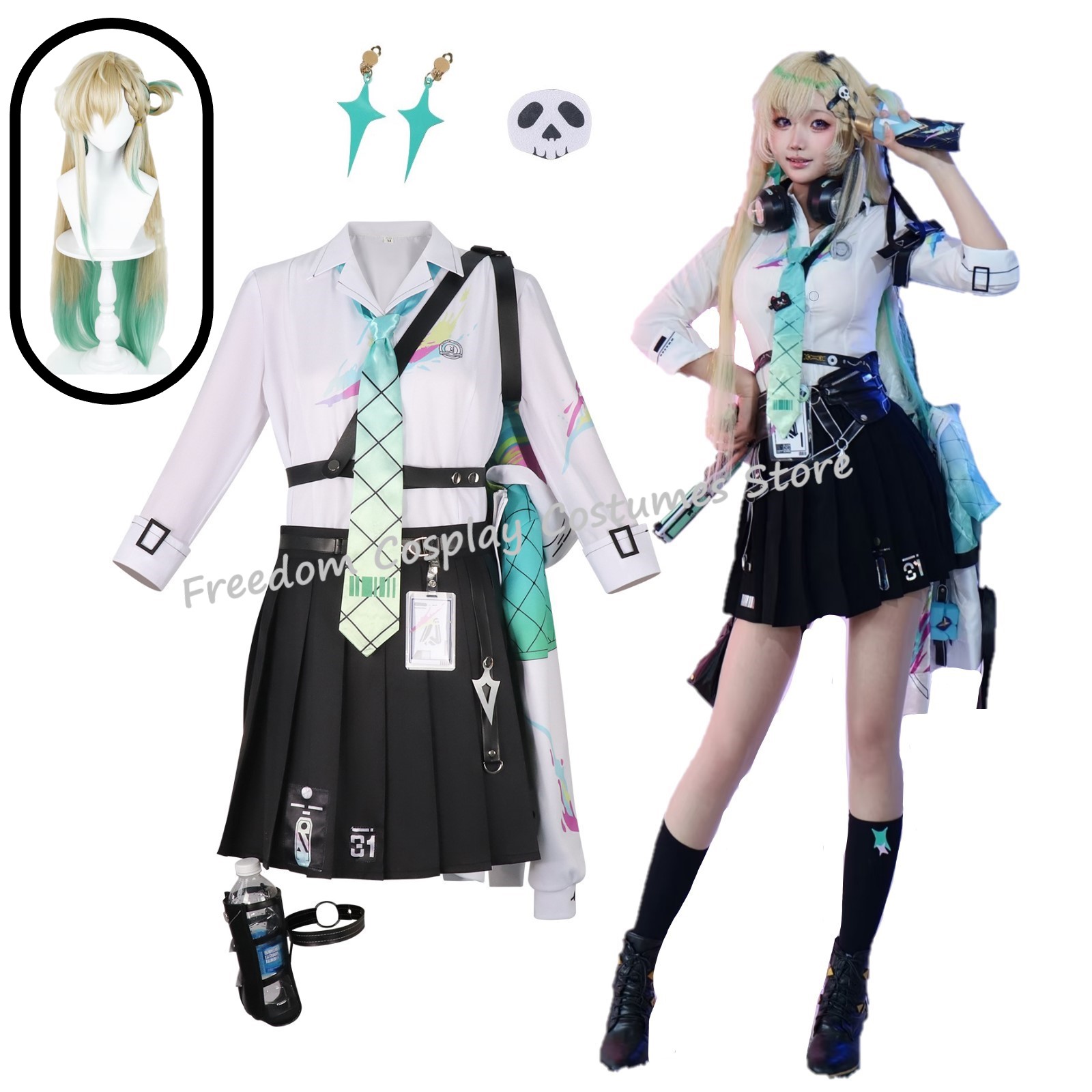 Kostium cosplay Wuthering Wave – Women Accessories Set recenzja i cena