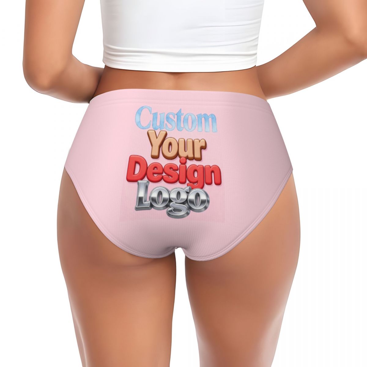 Damskie majtki z własnym nadru – Women Accessories Logo Design recenzja i cena