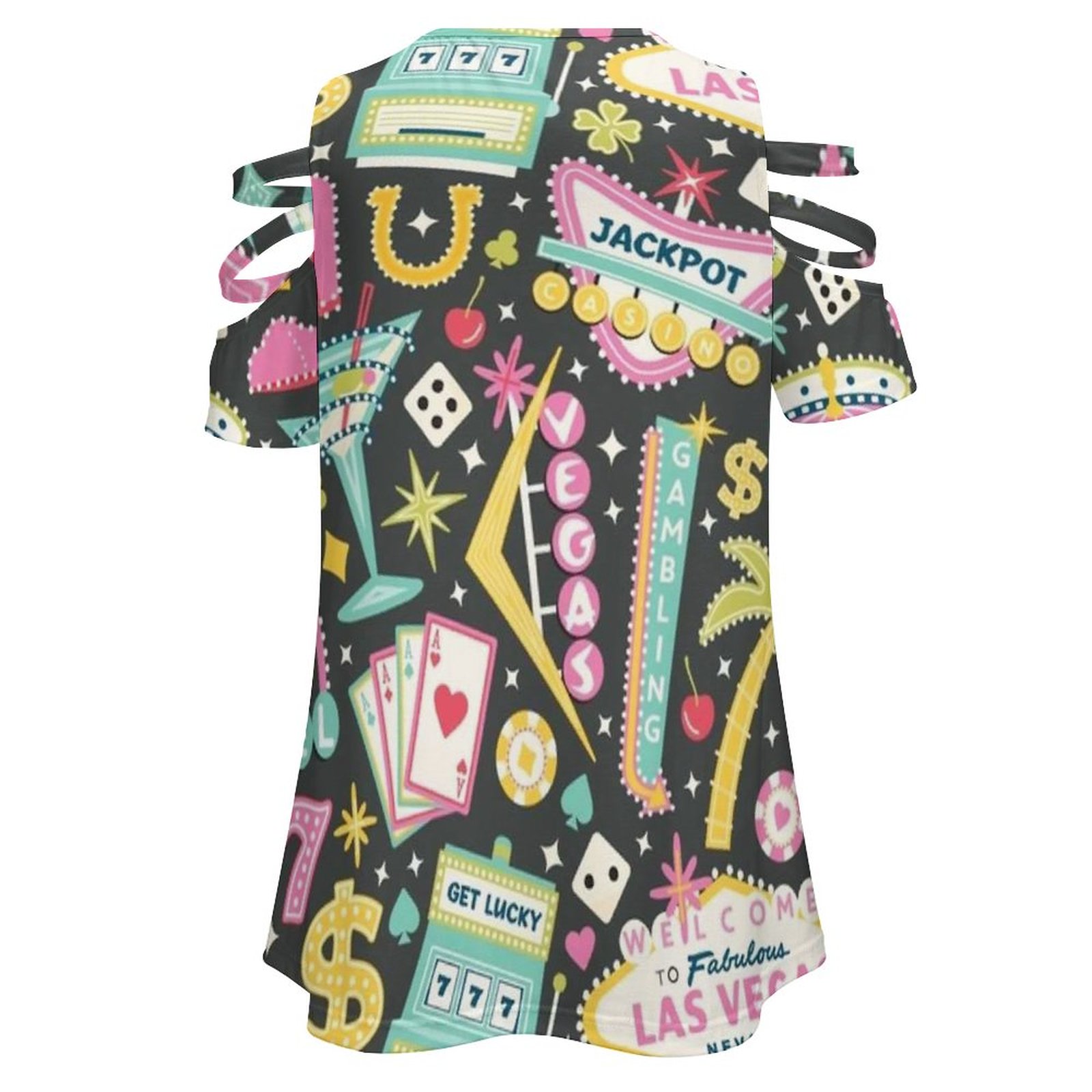 Viva Las Vegas T-Shirt damski  – Women Accessories Vector recenzja i cena