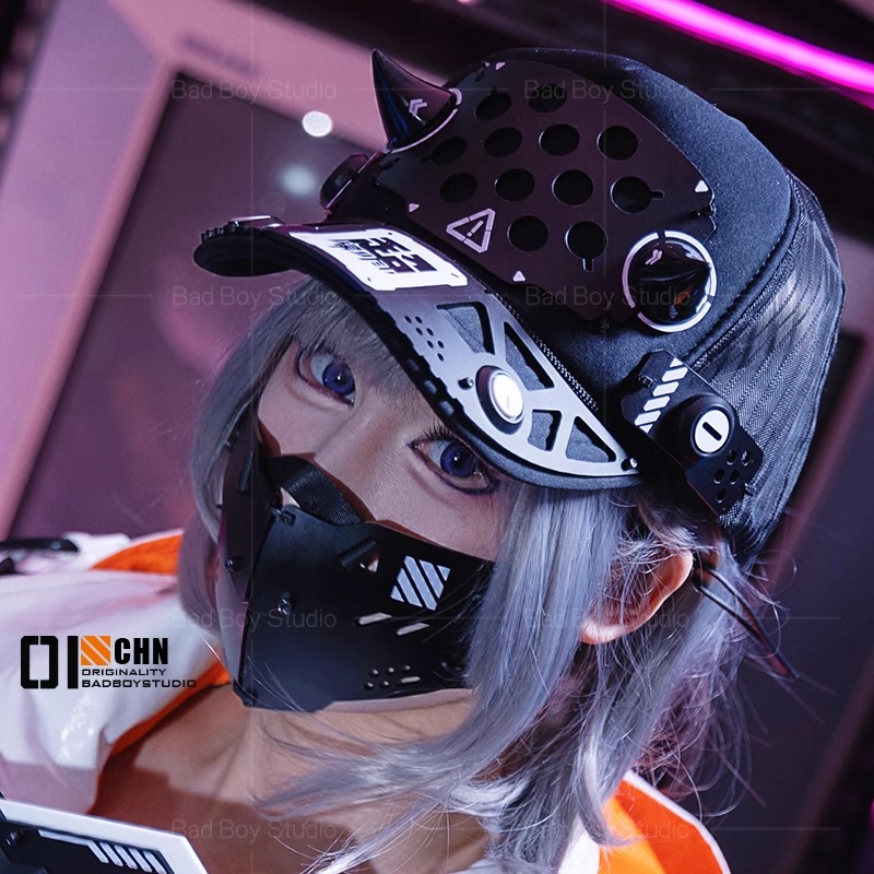 Maska Cyberpunk Cosplay 2025 A – Women Accessories For Hand recenzja i cena