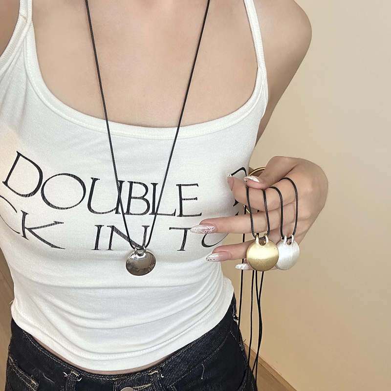Koreański niszowy design, okrą – Women Accessories Chain recenzja i cena