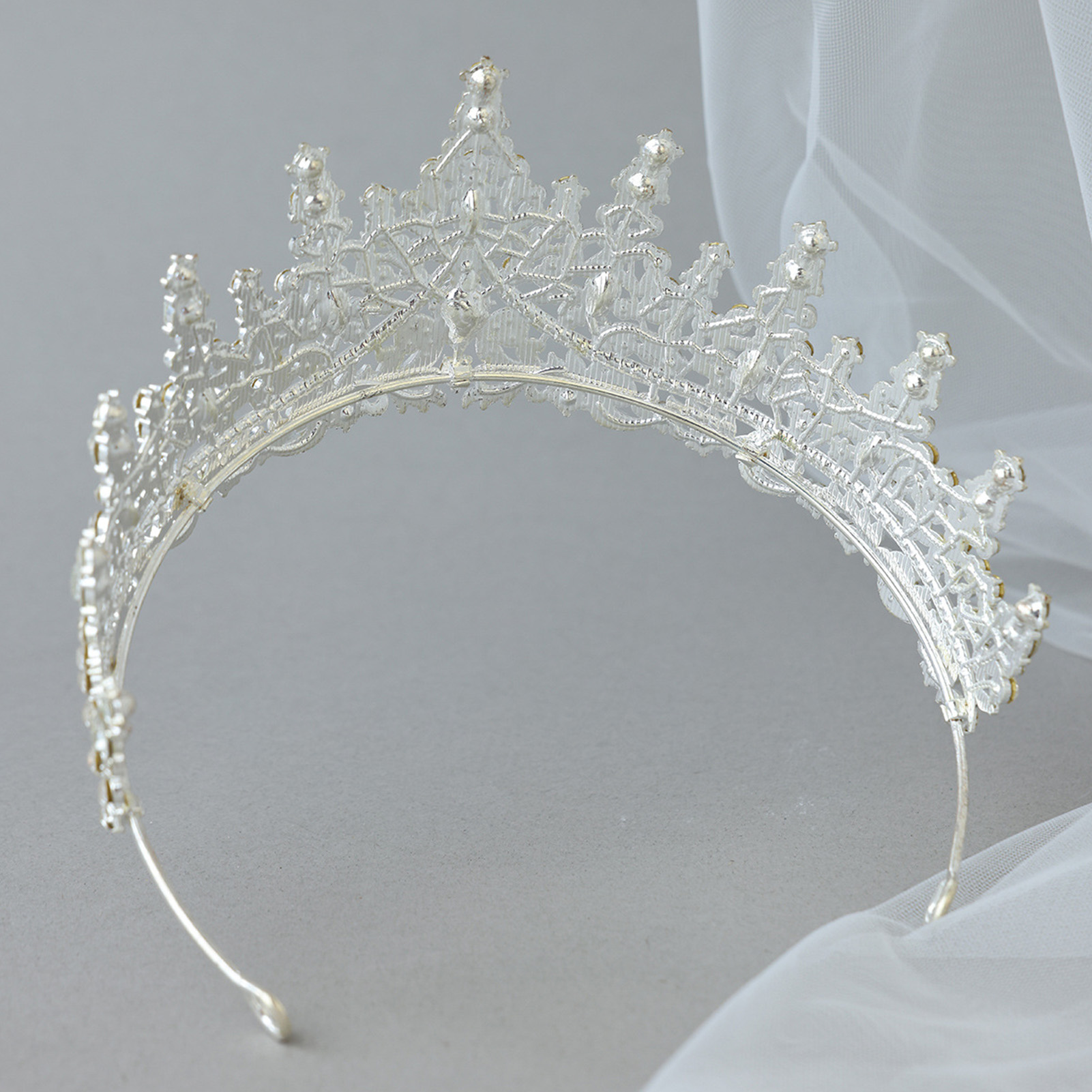 Świecąca korona ślubna z cyrko – Women'S Accessories Jewelry recenzja i cena