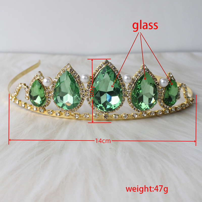 Zielona Korona z Kryształkami  – Women'S Accessories Jewelry recenzja i cena