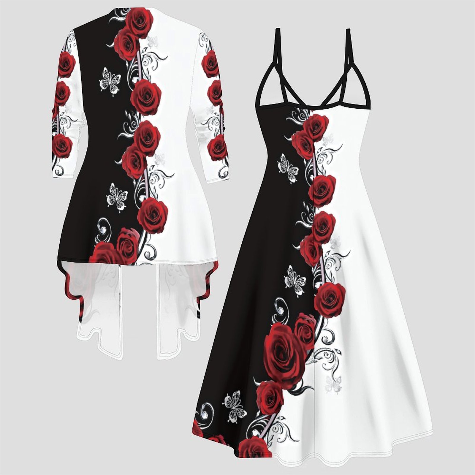 Damski dwuczęściowy zestaw: su – Women'S Vacation Accessories recenzja i cena