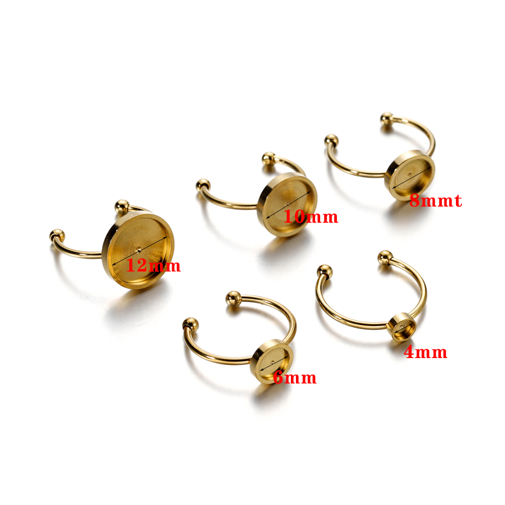 10 szt. Regulowane, nierdzewne – Ring Set Adjustable recenzja i cena